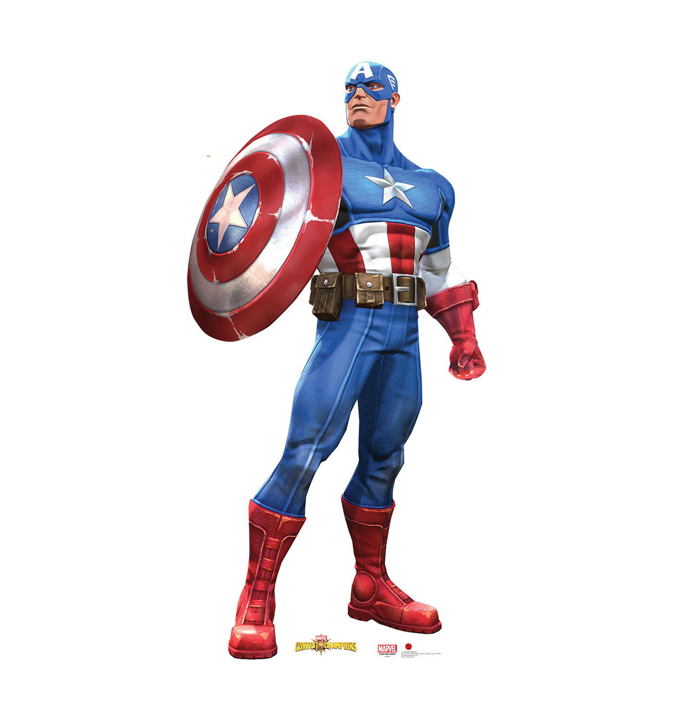 Marvel Contest of Champions Captain America Life Size Cardboard Cutout