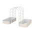Lit de jardin surélevé modulaire d'extérieur en métal 17 po avec treillis 17 po