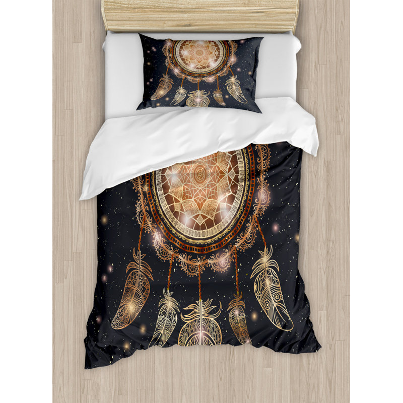Batson No Pattern Duvet Cover Set with Pillowcases, Single - 1 Pillowcase (80 x 80 cm)