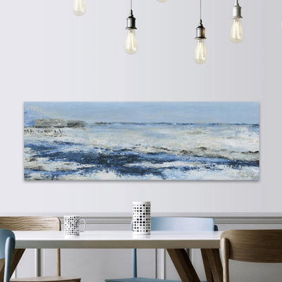 «Ultimate Blue Waves», reproduction sur toile tendue