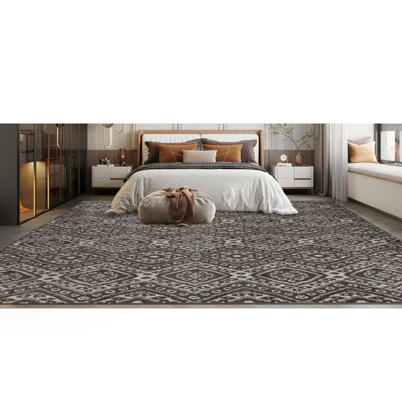 Hand Woven Wool Geometric Area Rug