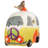 Magic Bus Felt 9 in x 7 in x 4 in Birdhouse