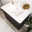 Meuble-lavabo mural simple 30 po avec comptoir en céramique-620366799