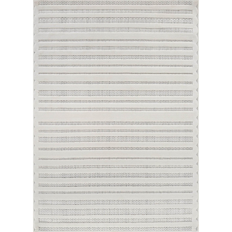 Modern High-Low Indoor Area Rug, Rectangle 5' x 7'