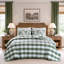 Madison Park Hartwell Green Reversible Coverlet Set-138404458-138404459