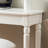White Rectangular Solid Wood Writing desk with drawers desk