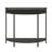 Fluted Half Moon Console Table