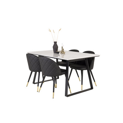 Mabel 4 - Person Dining Set
