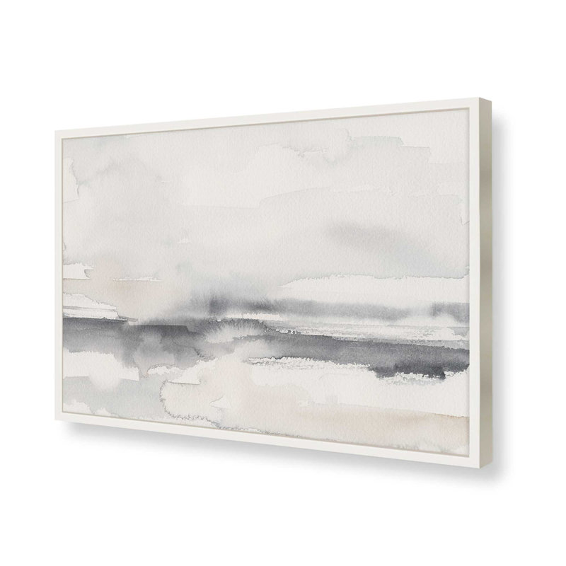 Timeless Tides II, Cadre ouvert à coins ouverts, blanc opaque, H 12 po x l 15 po