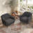 Kaya Modern Upholstery Accent Chair - Set Of 2-558391883