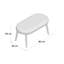 Shetland Polyester Blend Upholstered Bench
