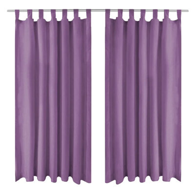 Bachar Semi Sheer Curtain Pair
