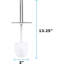 Porte-brosse de toilette en plastique Minoky-101781747