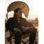 Chaise berçante d'extérieur avec parasol Pod Rocker-110966552