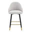 Tabouret de bar en similicuir de l 19,6 po x P 17 po x H 37,7 po Droom-129891687