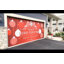 Bannière de porte de garage simple Christmas Christmas