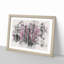 Forest in Pink - Picture Frame Painting Print-56734190-56734188