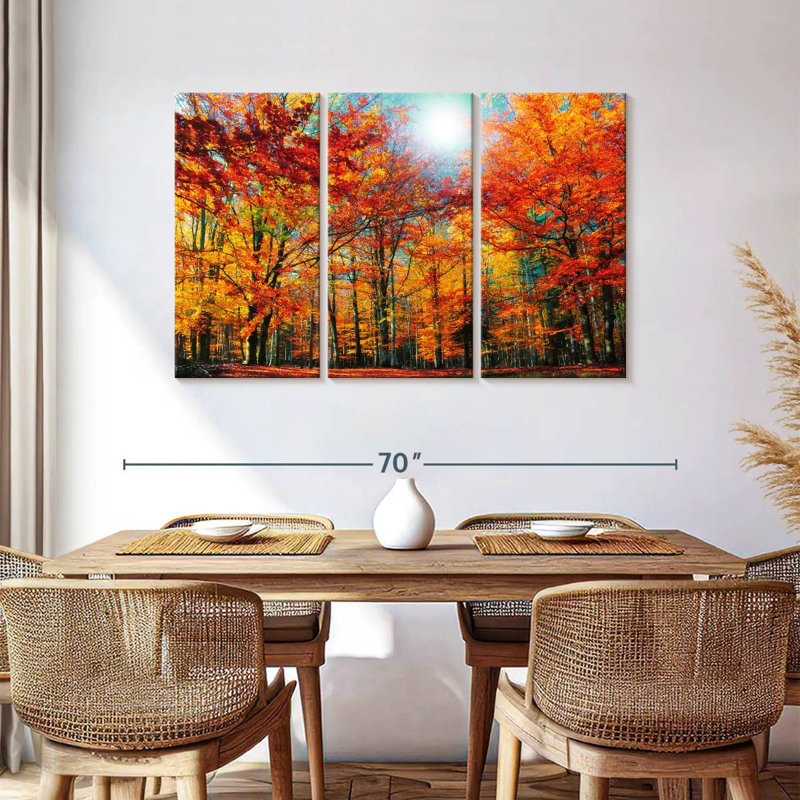 Hêtre Alvord saison d'automne, H 36 po x l 57 po