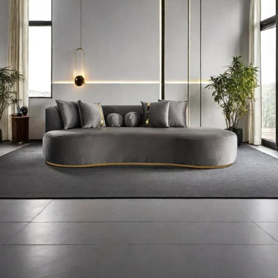 Chaise longue décontractée en flanelle Creative