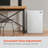 Magic Chef 4.4-cu. ft. Mini Fridge in White, Small Compact All Refrigerator with No Freezer for Bedroom, Apartment, Dorm Room, Office