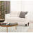 Tuskegee 54.1'' Faux Leather Loveseat-1349351241
