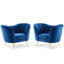 Fauteuil en velours Performance-195537906