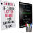 Excello Global Products 24" x 36" Replacement Changeable Letter Message Board for Swinging Signs