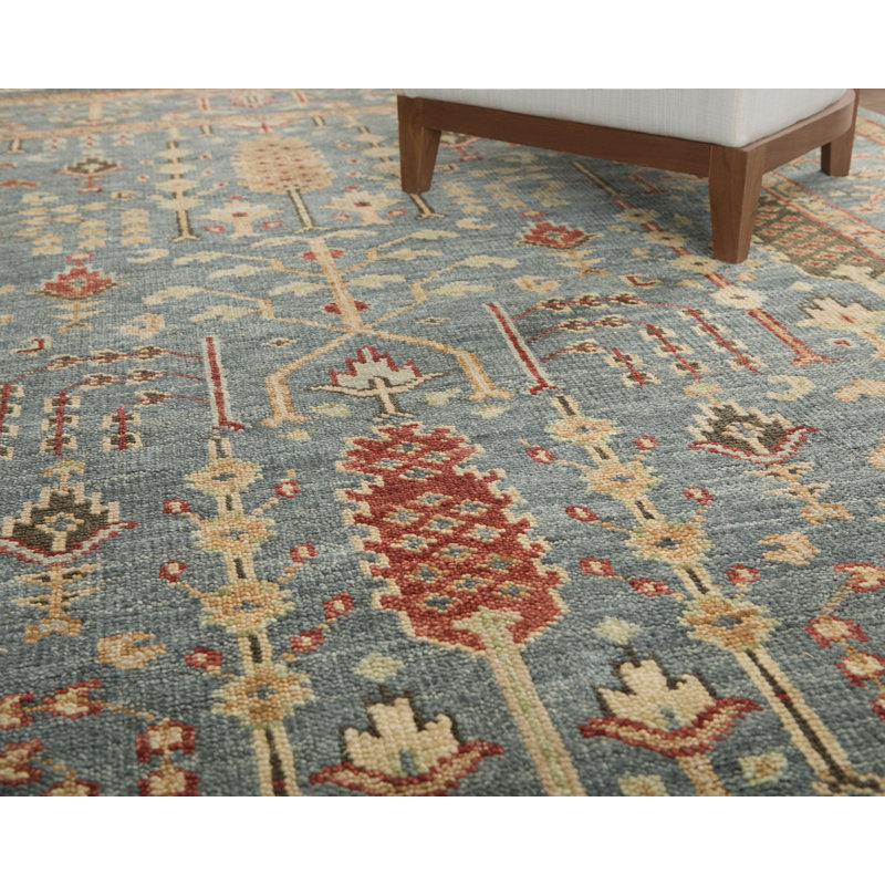 Carrington Wool Oriental Area Rug, Rectangle 5'6" x 8'6"