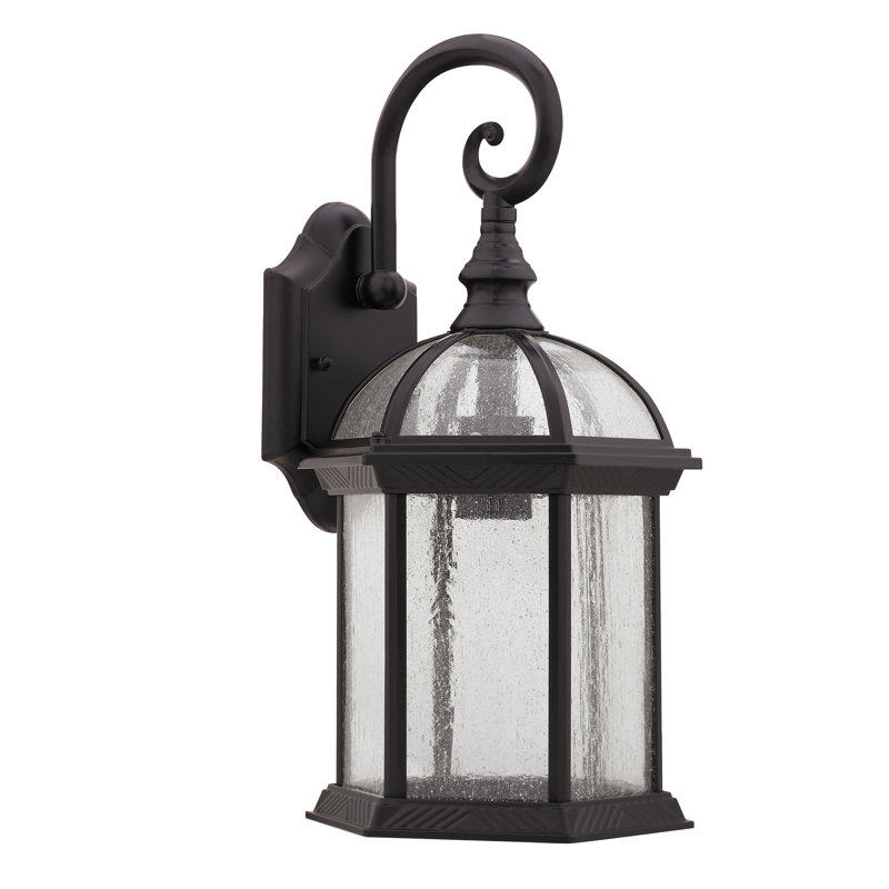 Edinburg Wall Light, Black