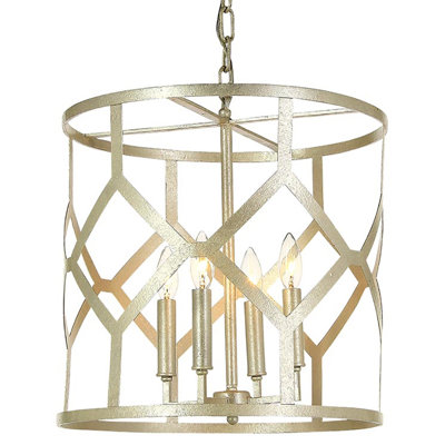 Lustre tambour 4 lumières Sierra