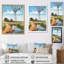 «Blaykleigh Green Coral Mills Windmill Whispers», reproduction sur toile-757440868-757440869