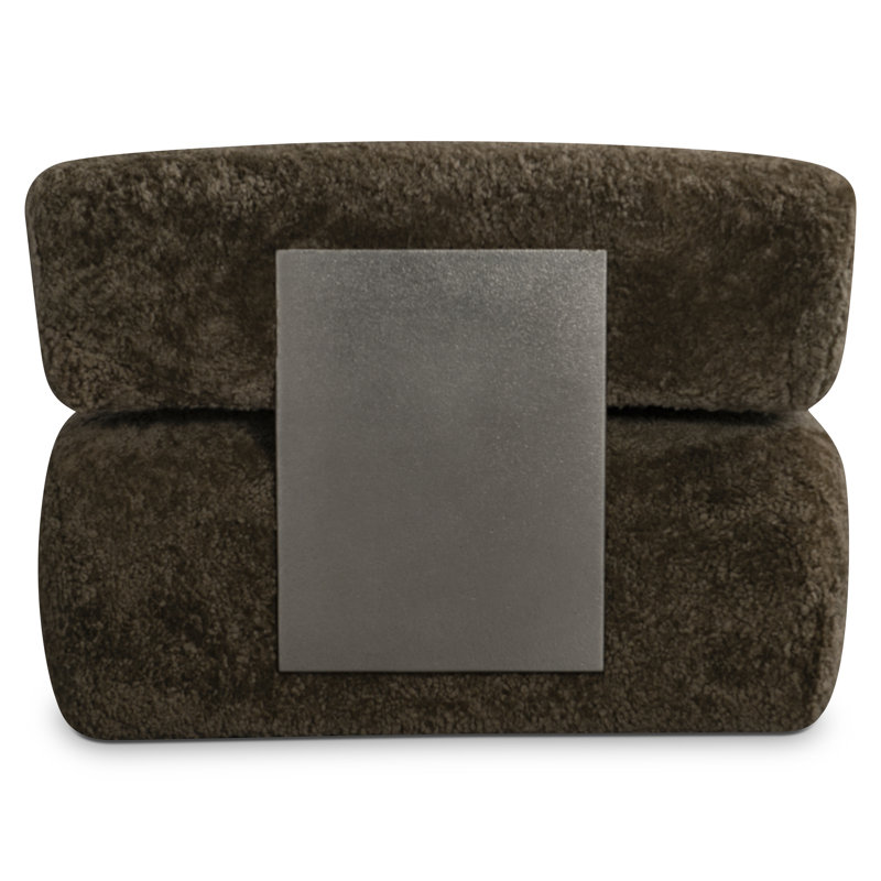 Bernhardt Paley Shearling Swivel Chair