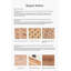 Repose-pieds avec rangement en rotin scandinave