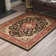 Belliere Medallion Kashan Black Traditional Rug
