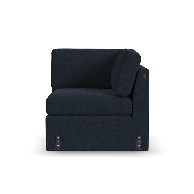 Sky Corner Seat 24"  Blue With Pillow, Blue