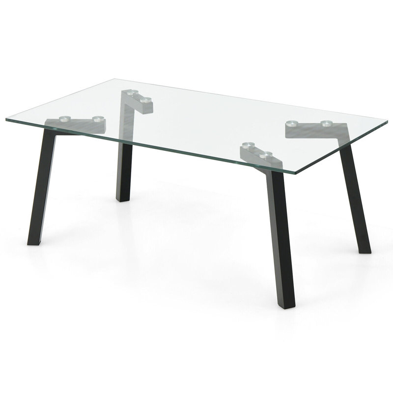 Bexlie Glass Top Coffee Table