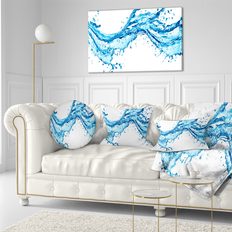  Coussin Abstract, Rectangulaire, 12 po x 20 po