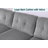 Eugene 4 Piece Upholstered Corduroy Sleeper Sectional Sofa With Storage Chaise-1600042118