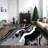 Galaxy Series Abrstract Black/Gray/Ivory/Beige Area Rug-379969512