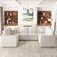 Canapé modulaire en chenille Seybert-1470483905