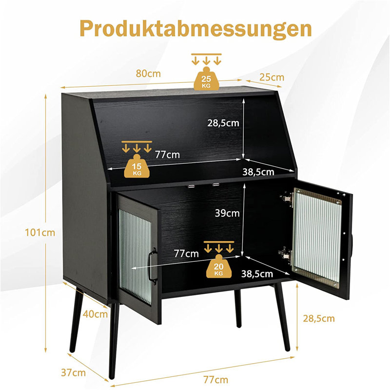 Aponi 2 -Door Accent Cabinet