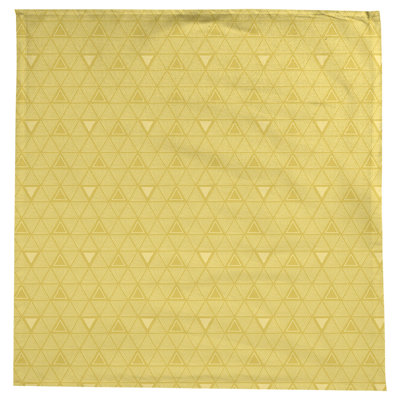 Classic Hand Drawn Triangles Tablecloth