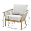 Turin 5 - Person Patio Conversation Sets with Cushions