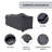 Everlee Aluminum Outdoor Patio Sofa Cover