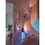 Lampe sur pied en polynescence