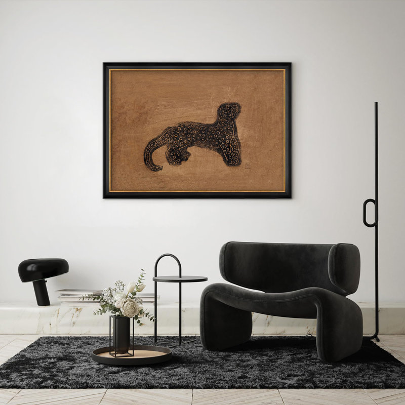 Art léopard, chat sauvage, impression, impressionisme, Non