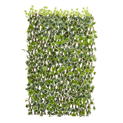 39in. English Ivy Expandable Fence UV Resistant & Waterproof by Primrue