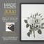 Reproduction florale vintage encadrée CCxx - bois massif-112363825-112363826