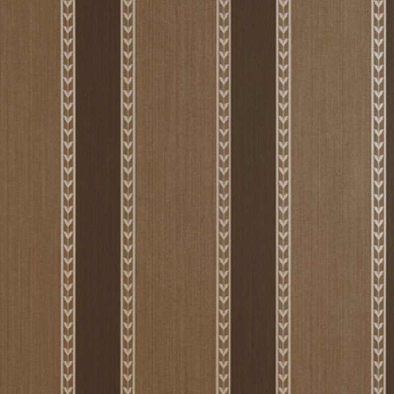 Lansdowne Strie Stripe Wallpaper, Truffle