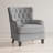 Ines 33" Wide Tufted Polyester Blend Armchair-324273148